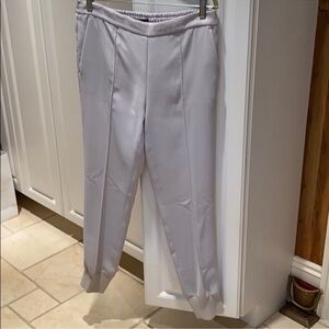 Vince Grey Elastic Waist Track Joggers